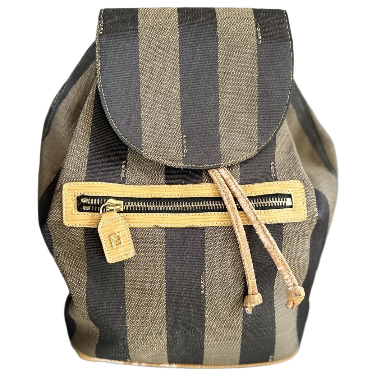 Leather backpack