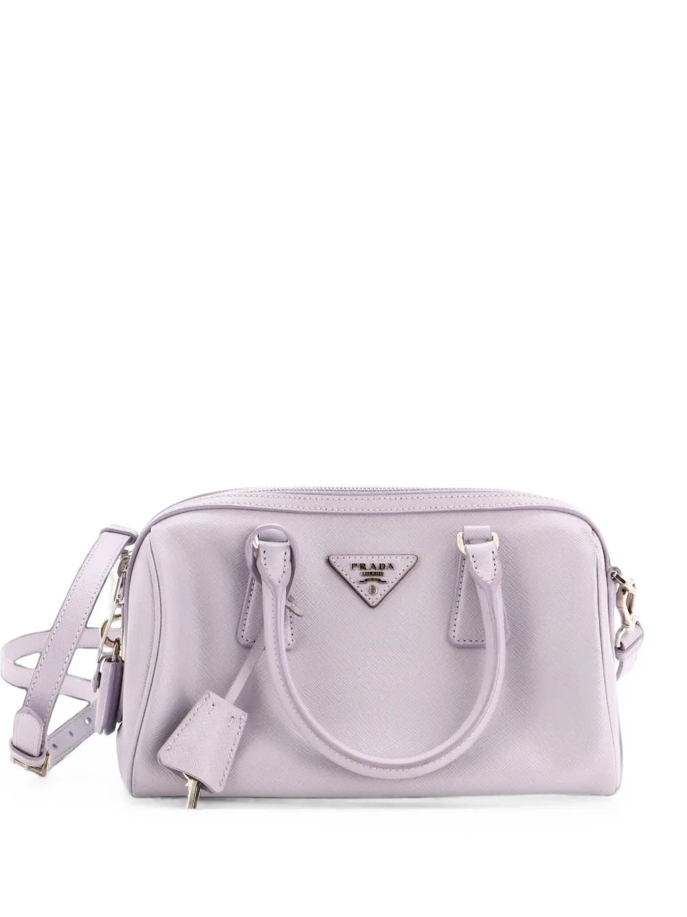 Lux Convertible Boston Bag Saffiano Leather Small handbag