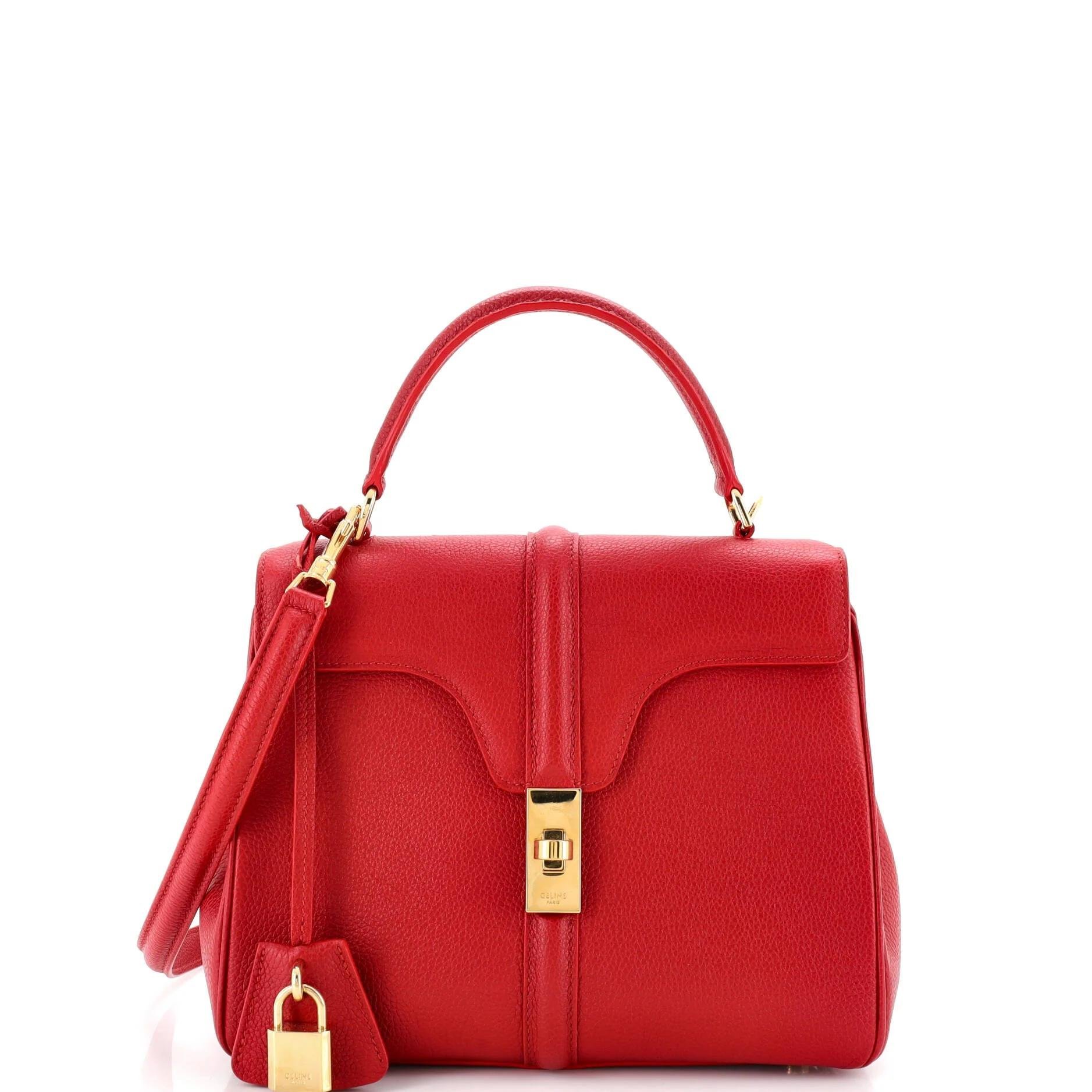 Leather satchel