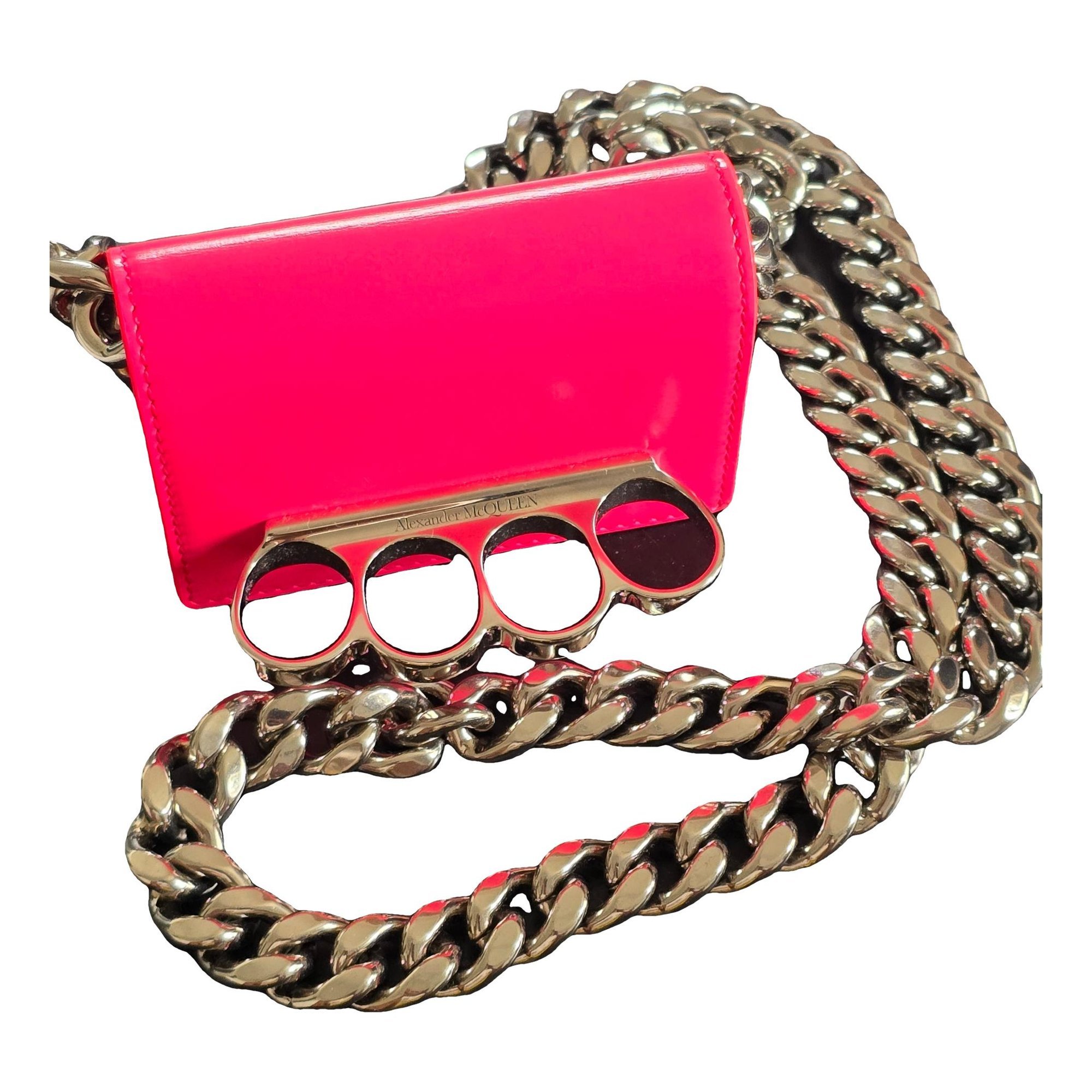 Alexander McQueen Leather mini bag