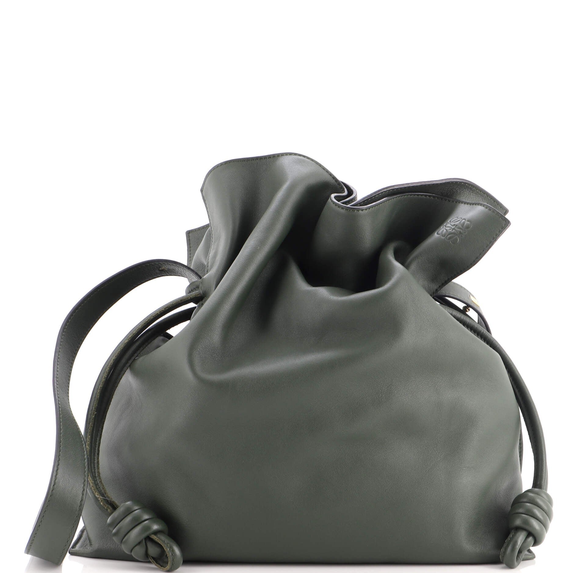 Flamenco Knot Bag Leather Large