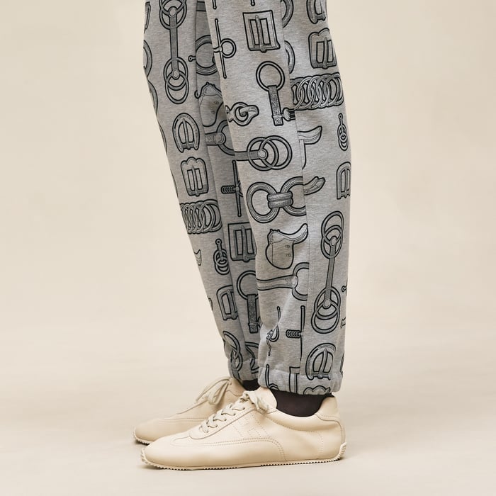 Gris Byzantin "Cahier Du Colporteur" Jogging Pants