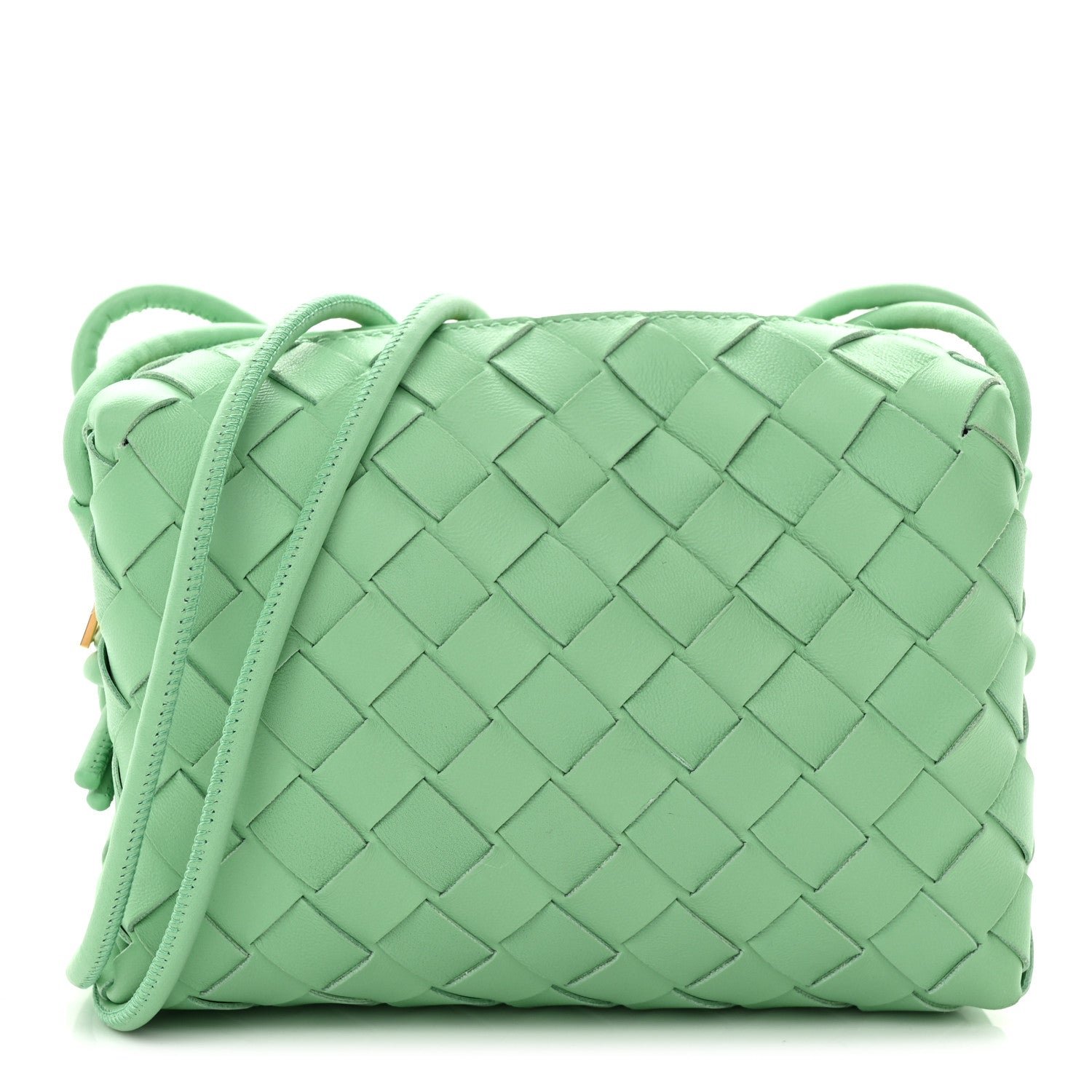 Bottega Veneta Nappa Intrecciato Mini Loop Camera Bag Siren