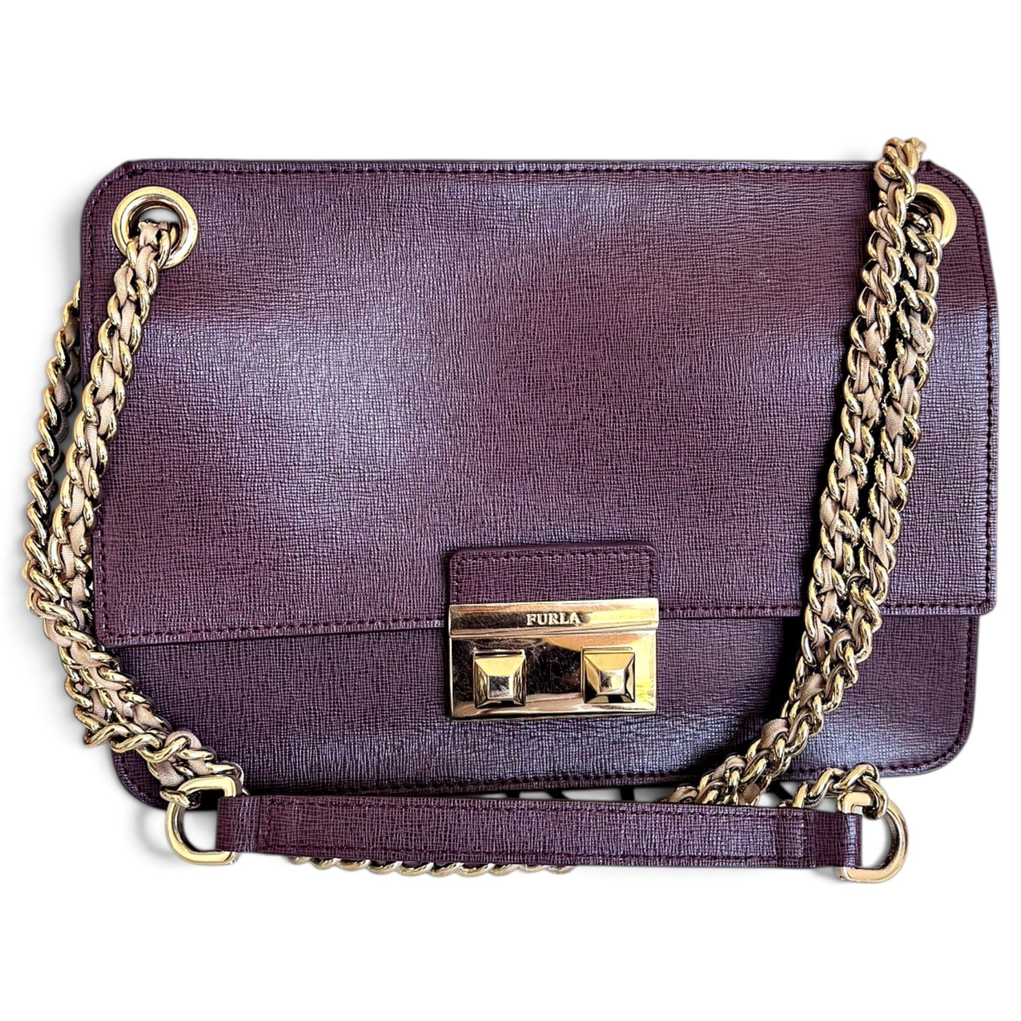 Metropolis leather handbag