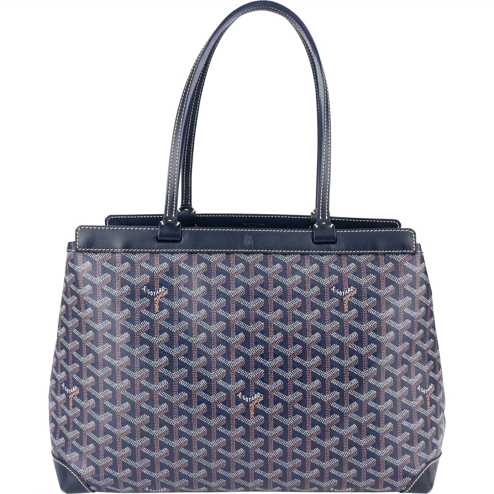 Goyard Bellechasse leather handbag