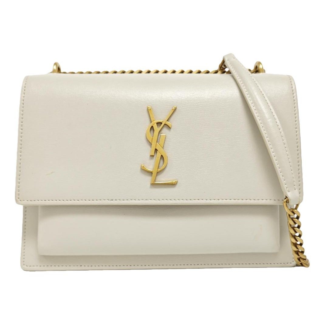 Sunset leather crossbody bag