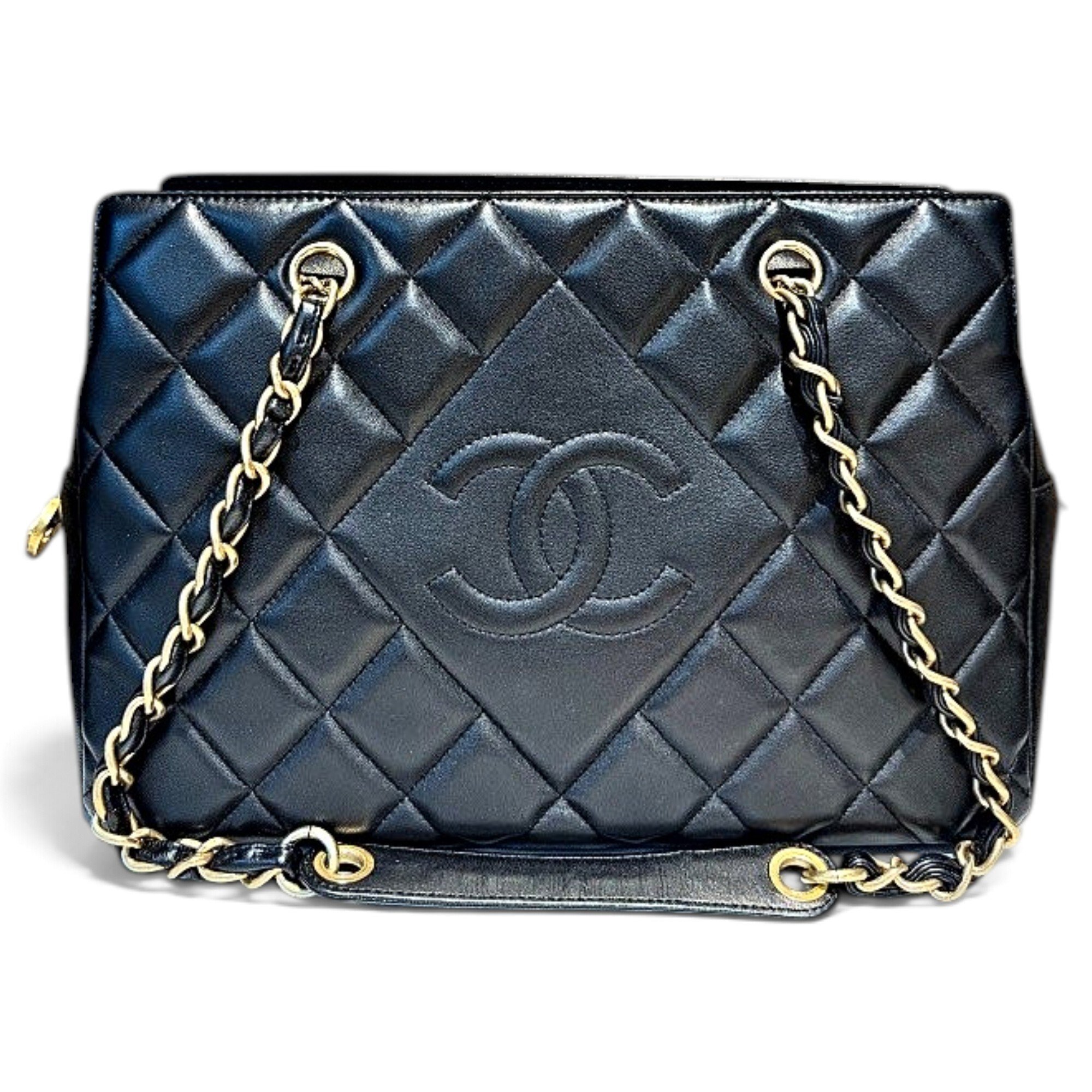 Grand shopping leather handbag
