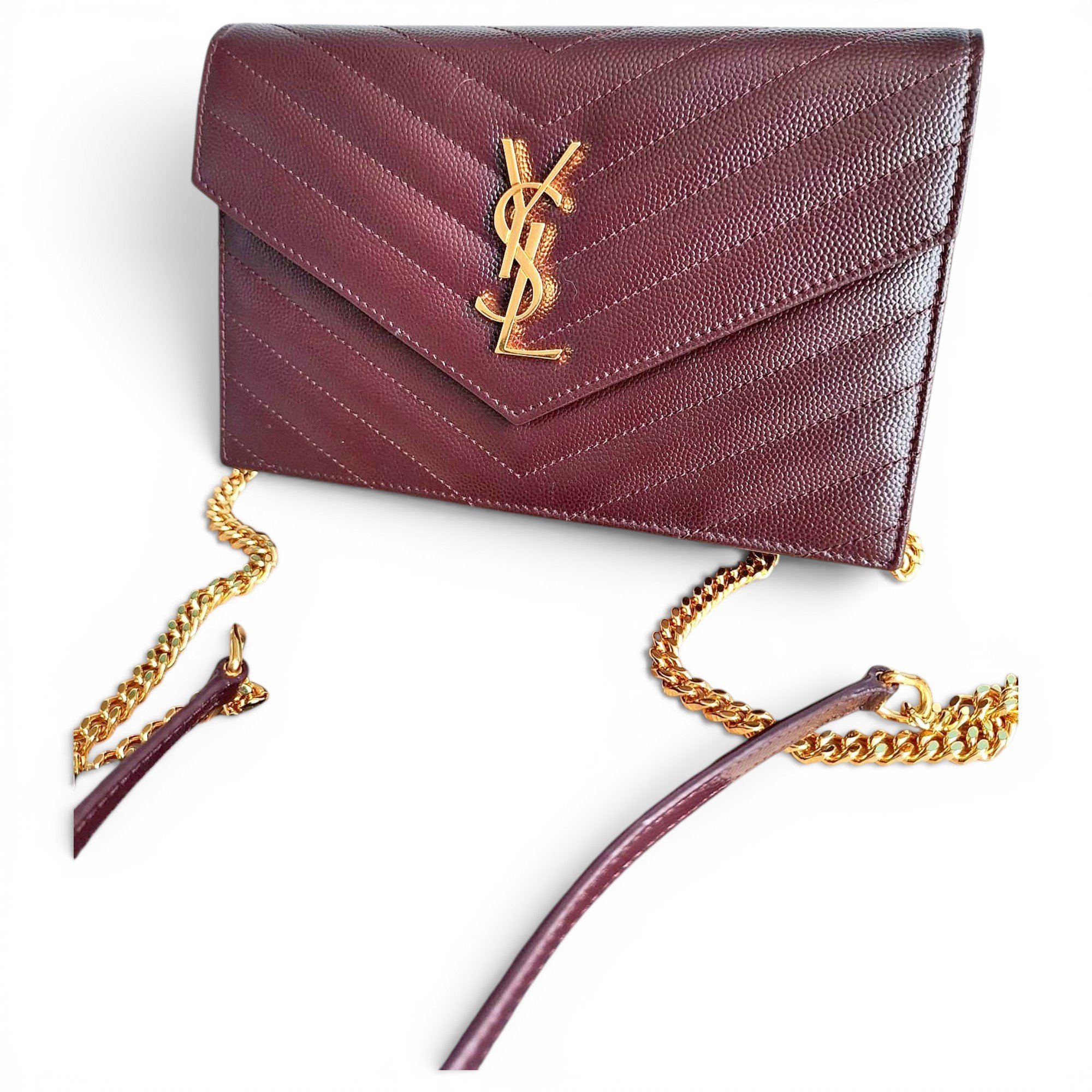 Leather crossbody bag