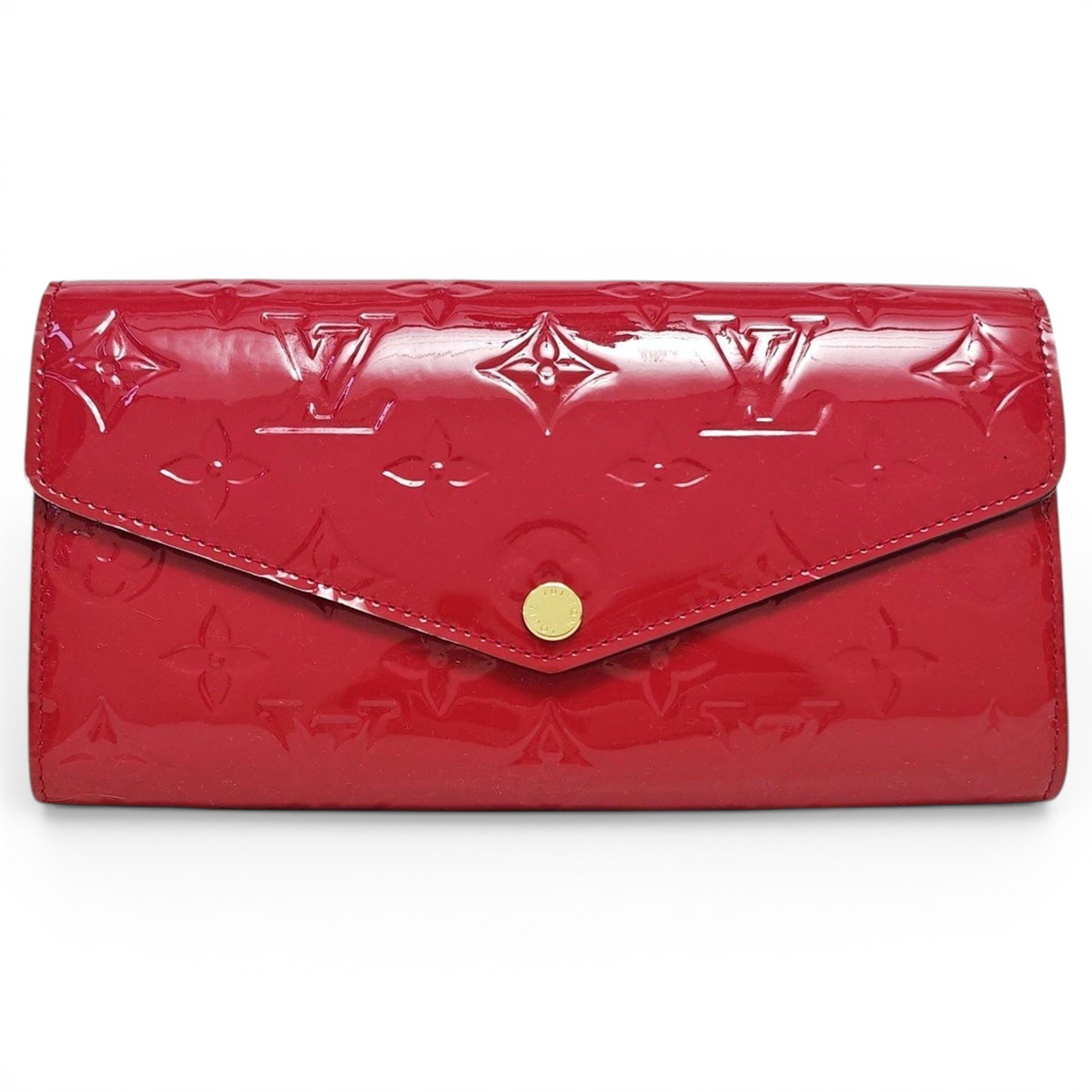 Patent leather handbag