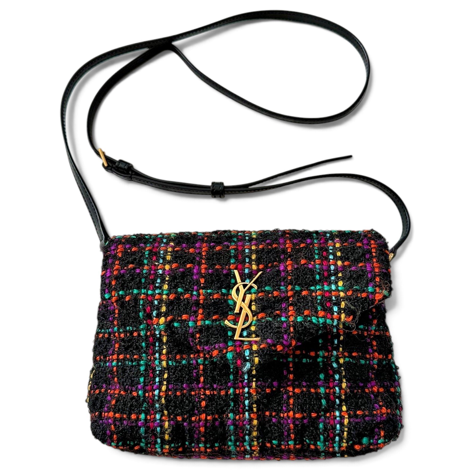 Loulou tweed crossbody bag