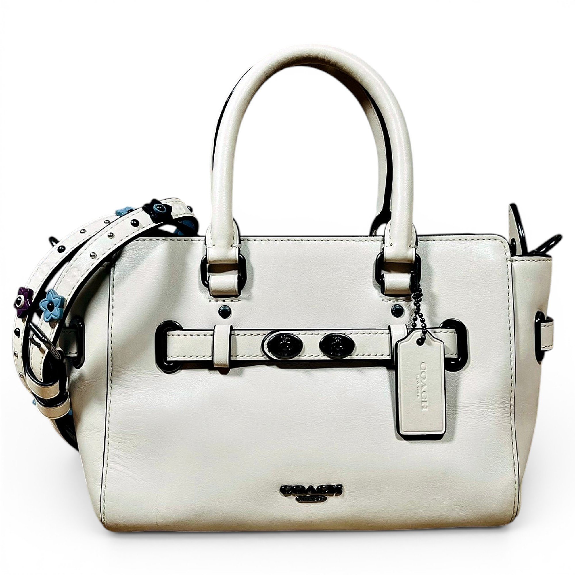Leather crossbody bag