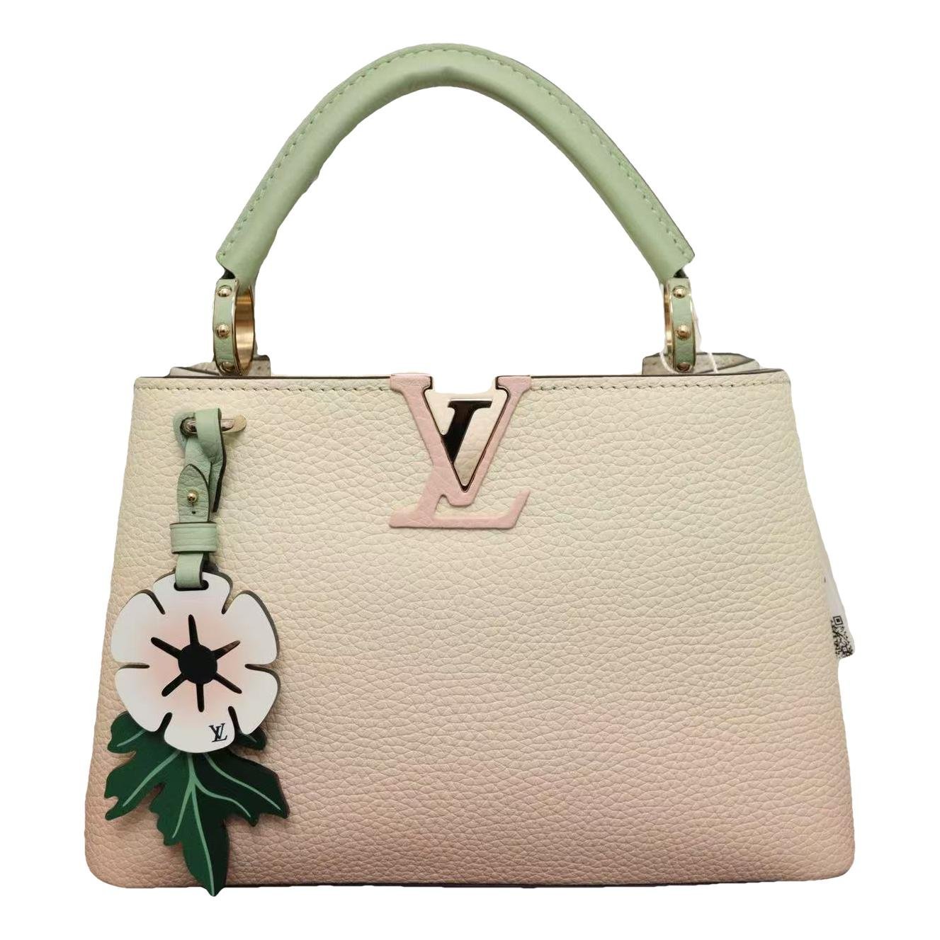 Capucines leather handbag