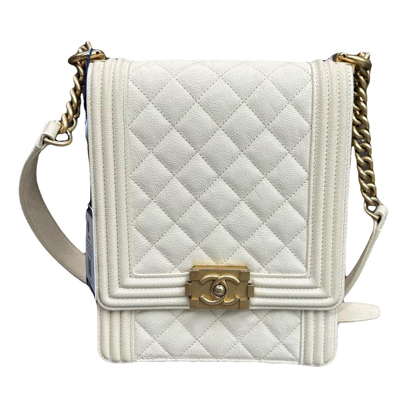 North South Boy leather crossbody bag