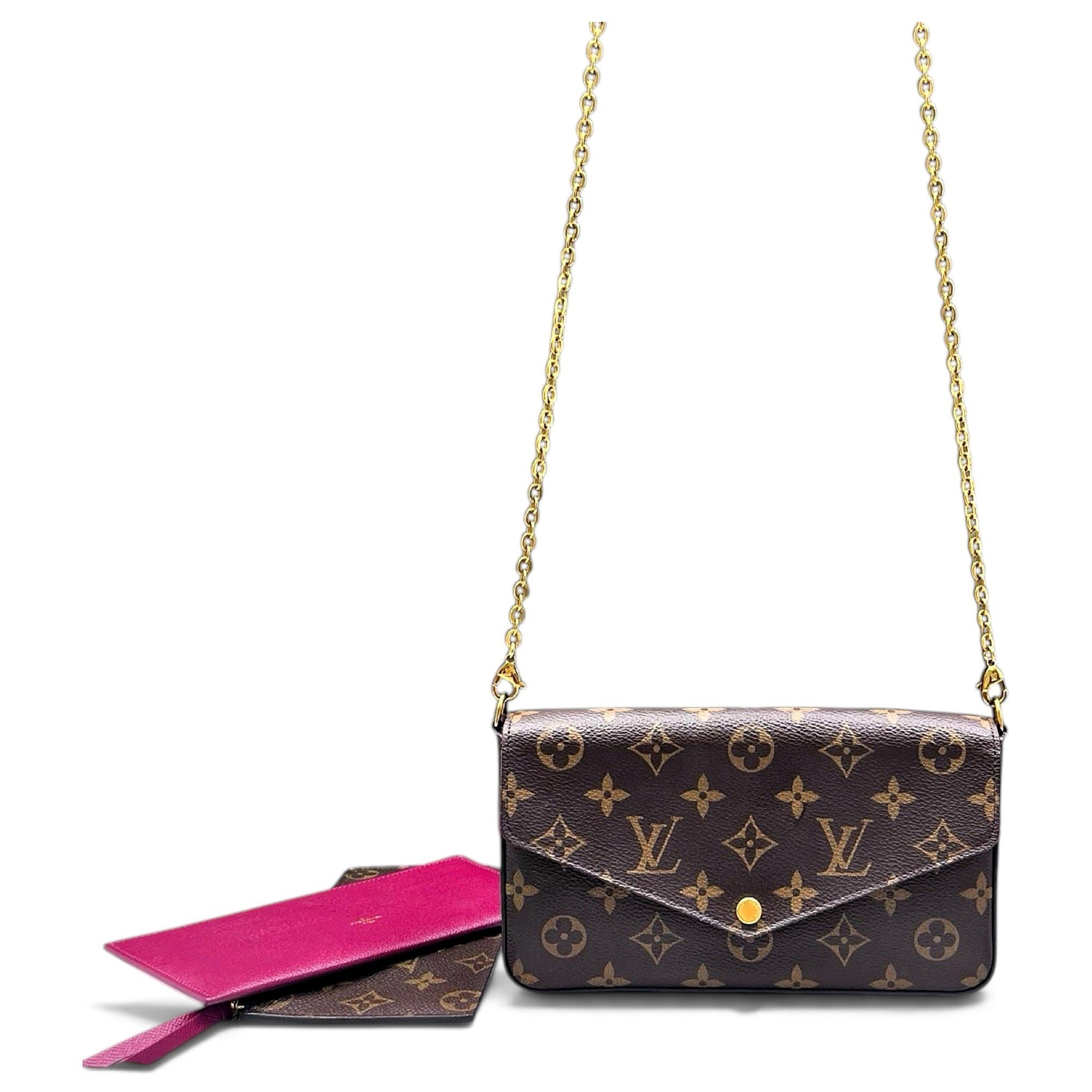 Félicie leather crossbody bag