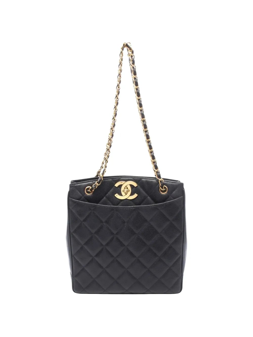 1991-1994 quilted leather tote bag