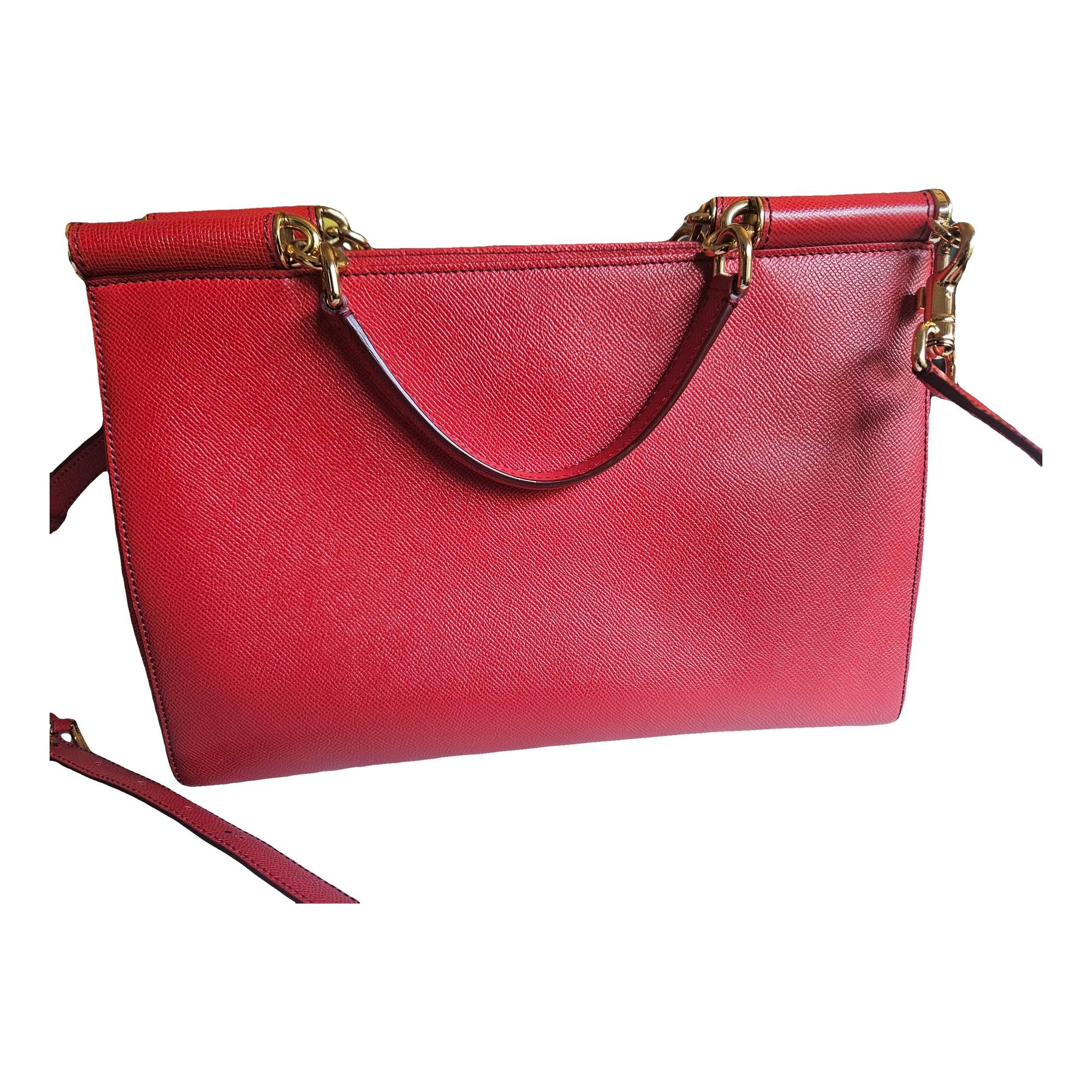 Dolce & Gabbana Sicily leather handbag