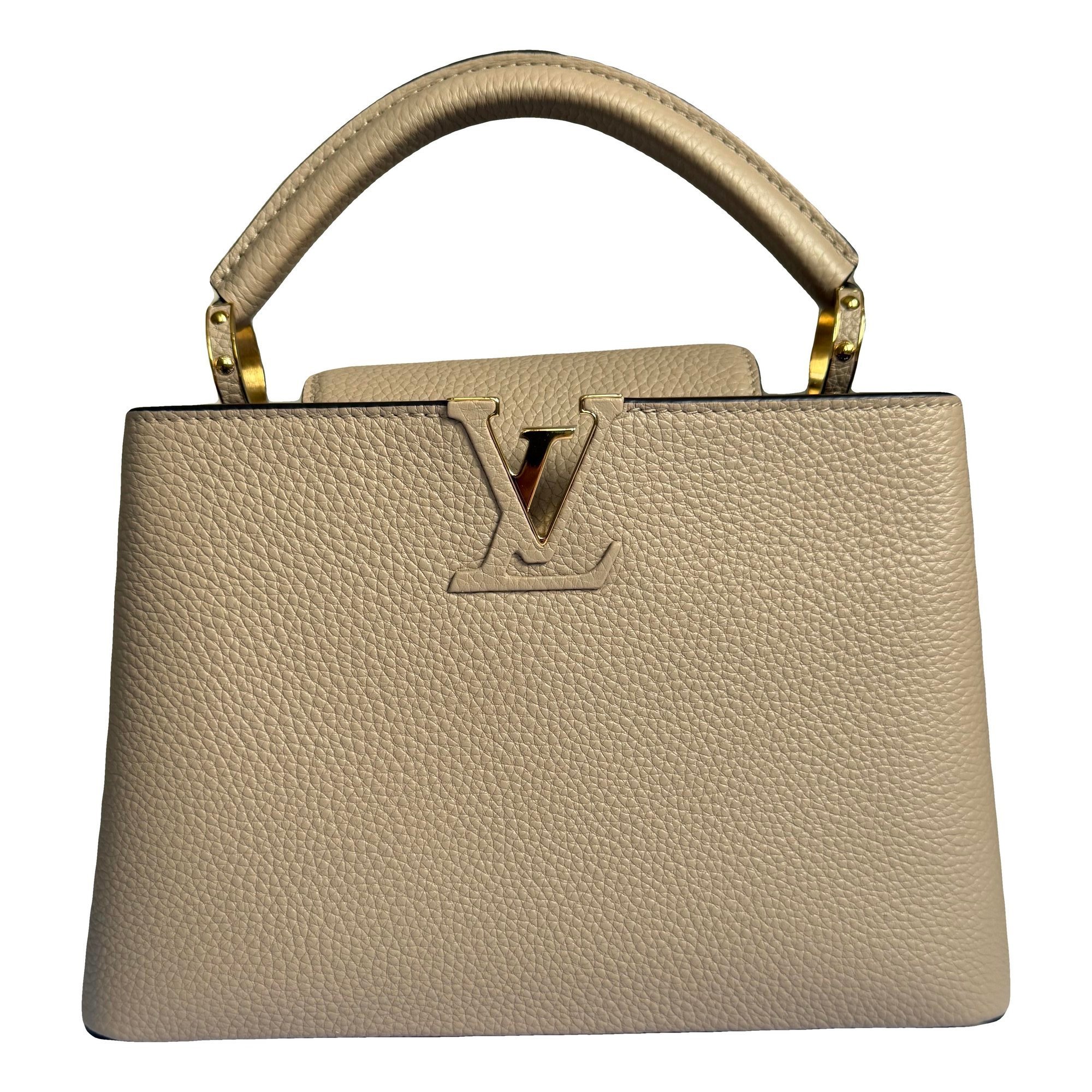 Capucines leather handbag