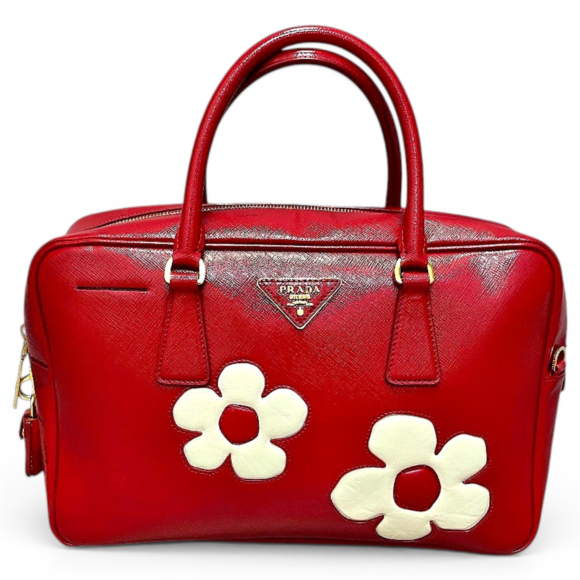 Leather handbag