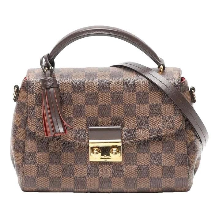 Croisette leather crossbody bag