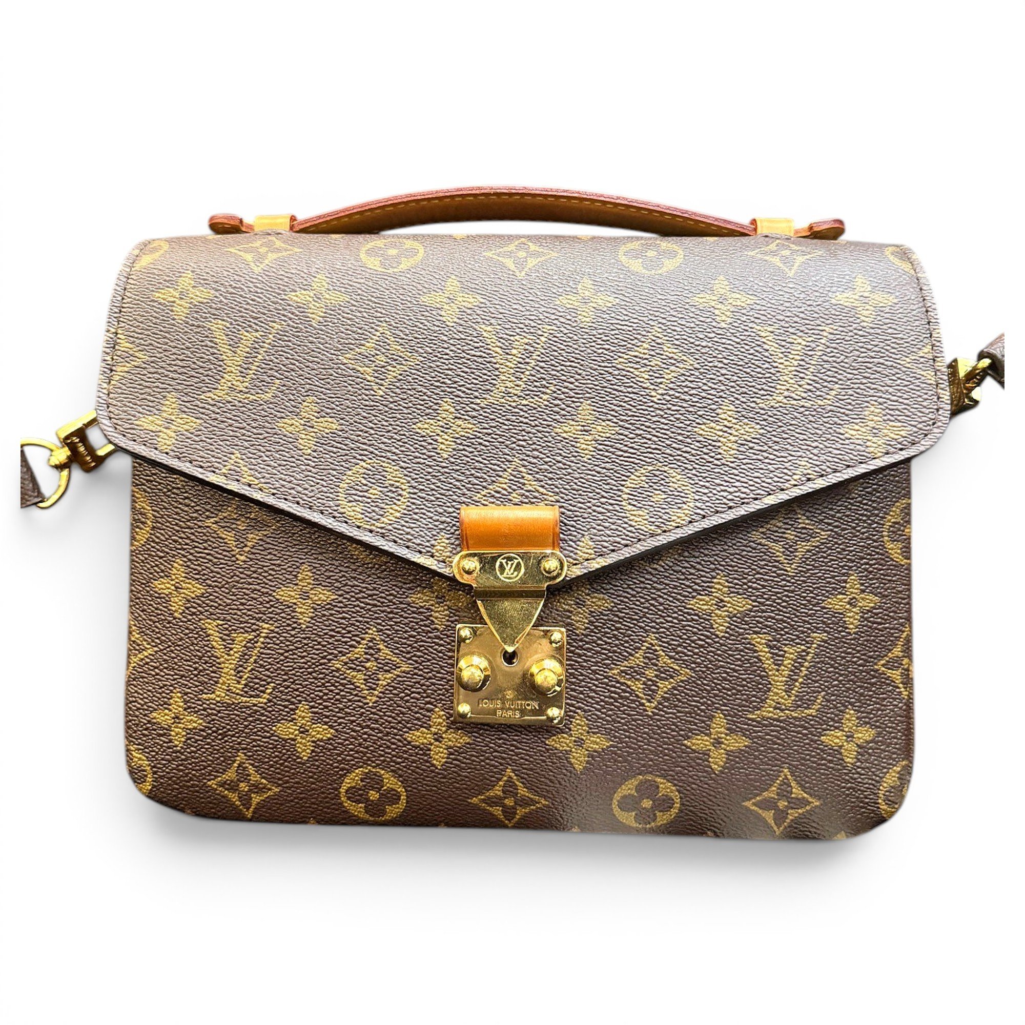 Metis leather handbag