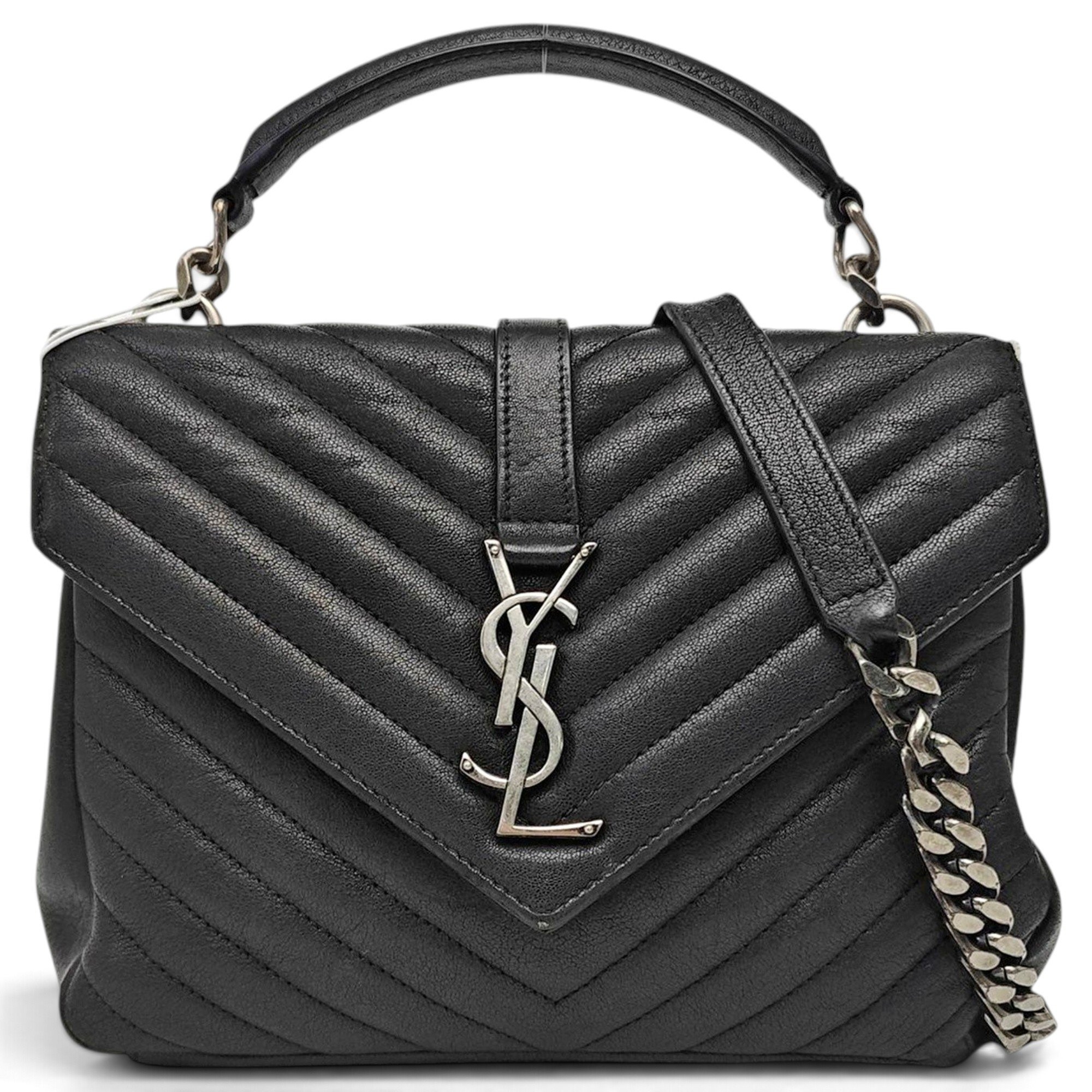 Leather handbag