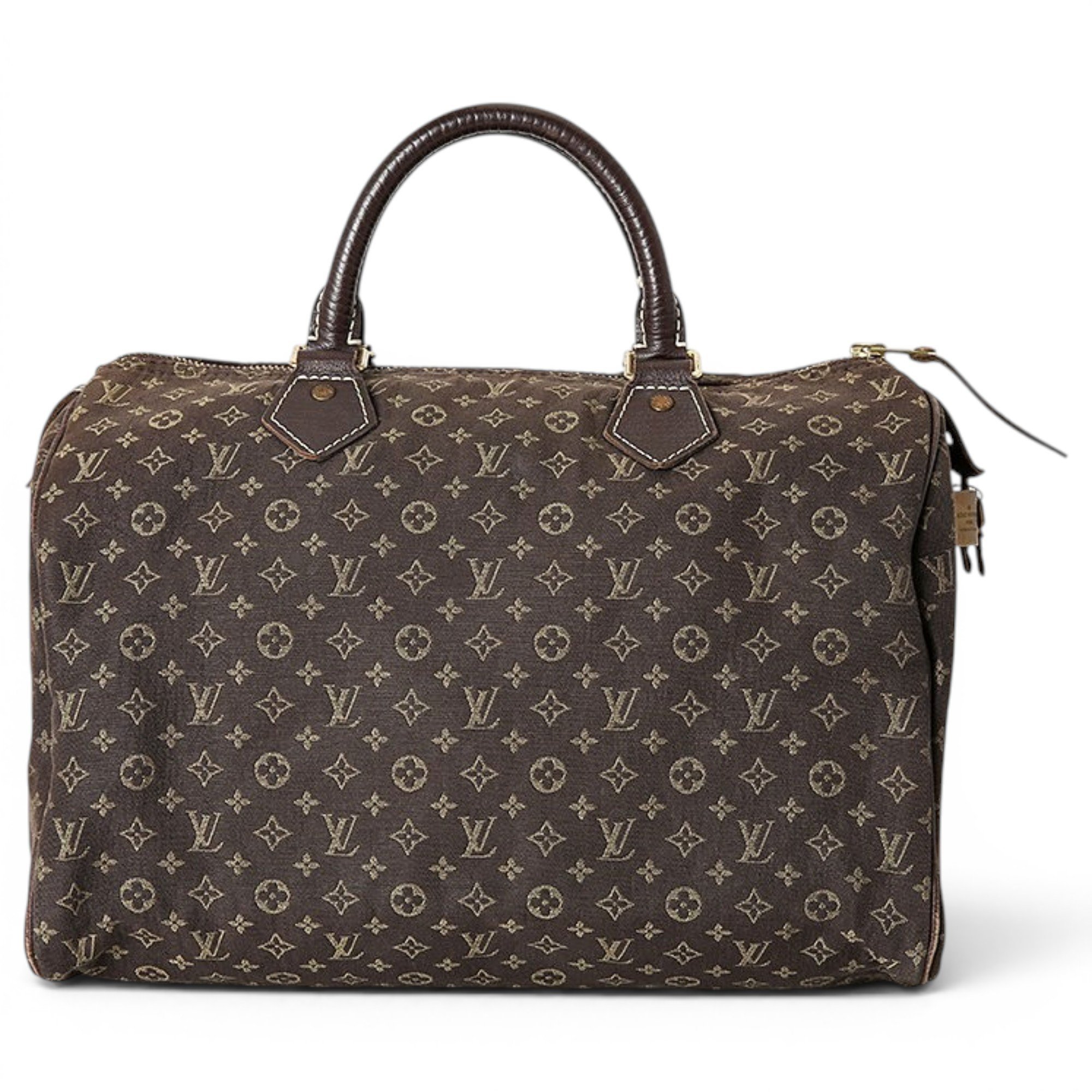 Speedy leather tote