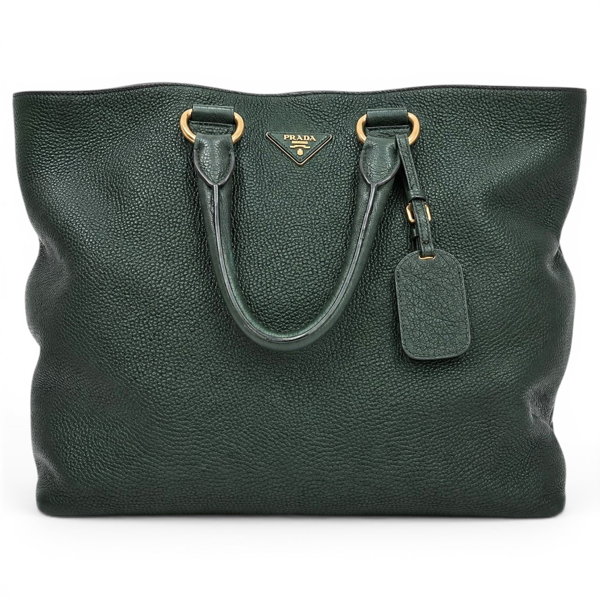 Leather tote