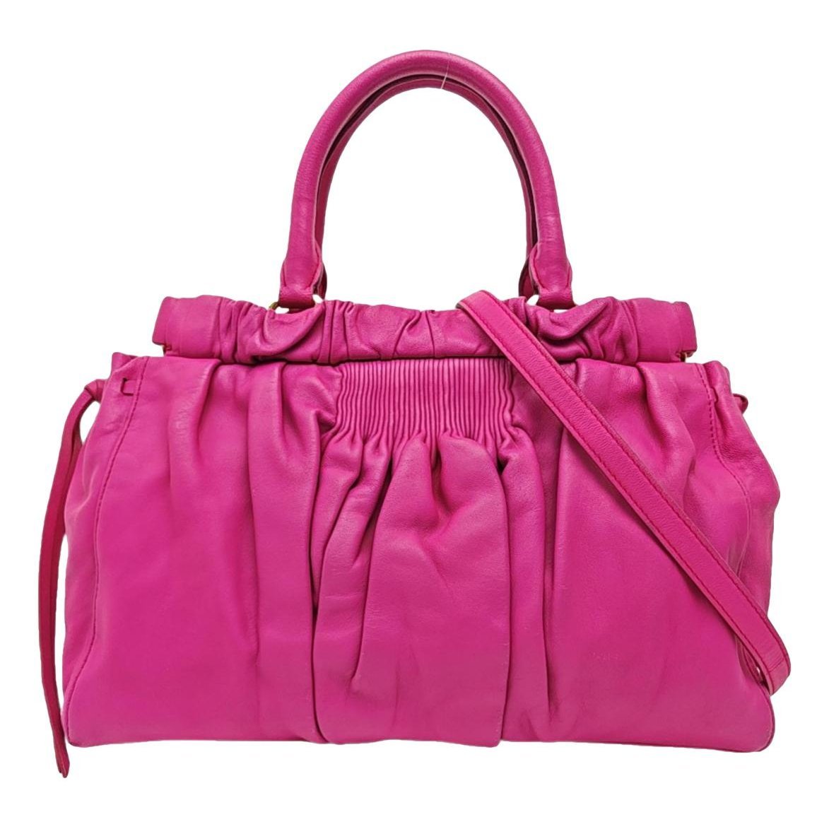 Leather handbag