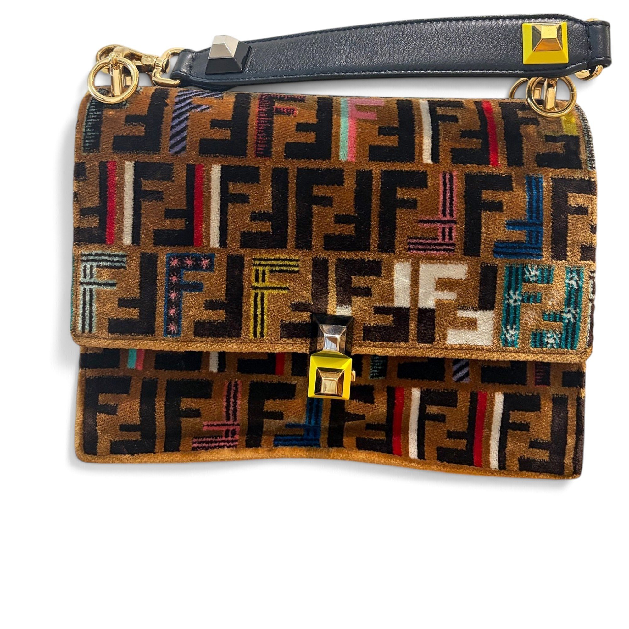 Kan I velvet handbag
