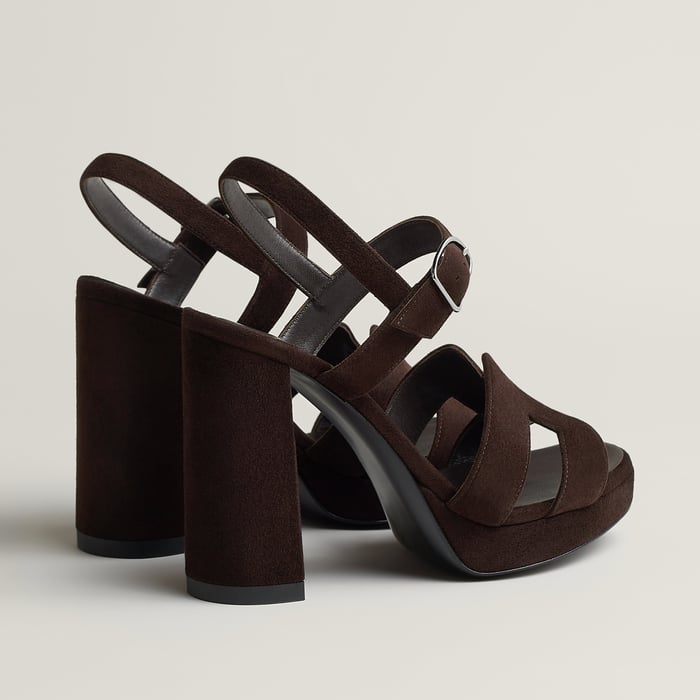 Marron Ébène Jazz 90 Sandal