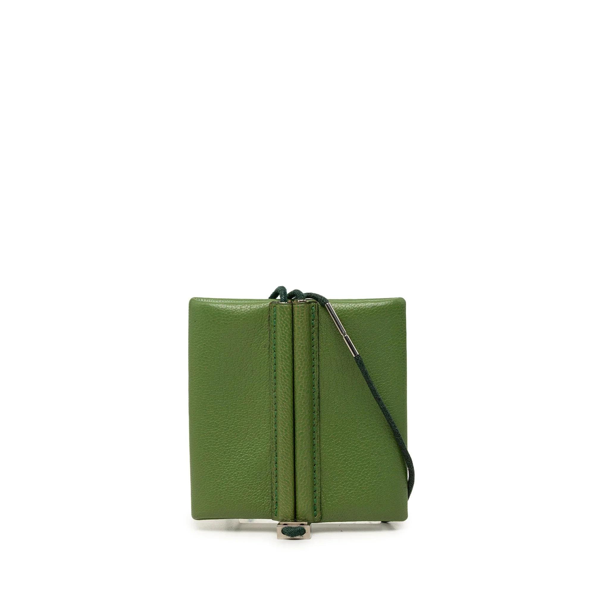 H leather bag