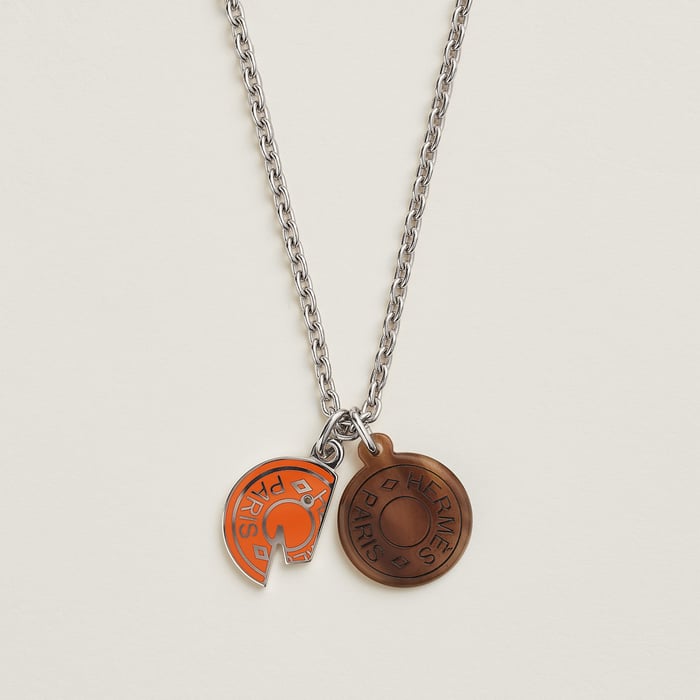 Orange Saturé Carrousel Necklace