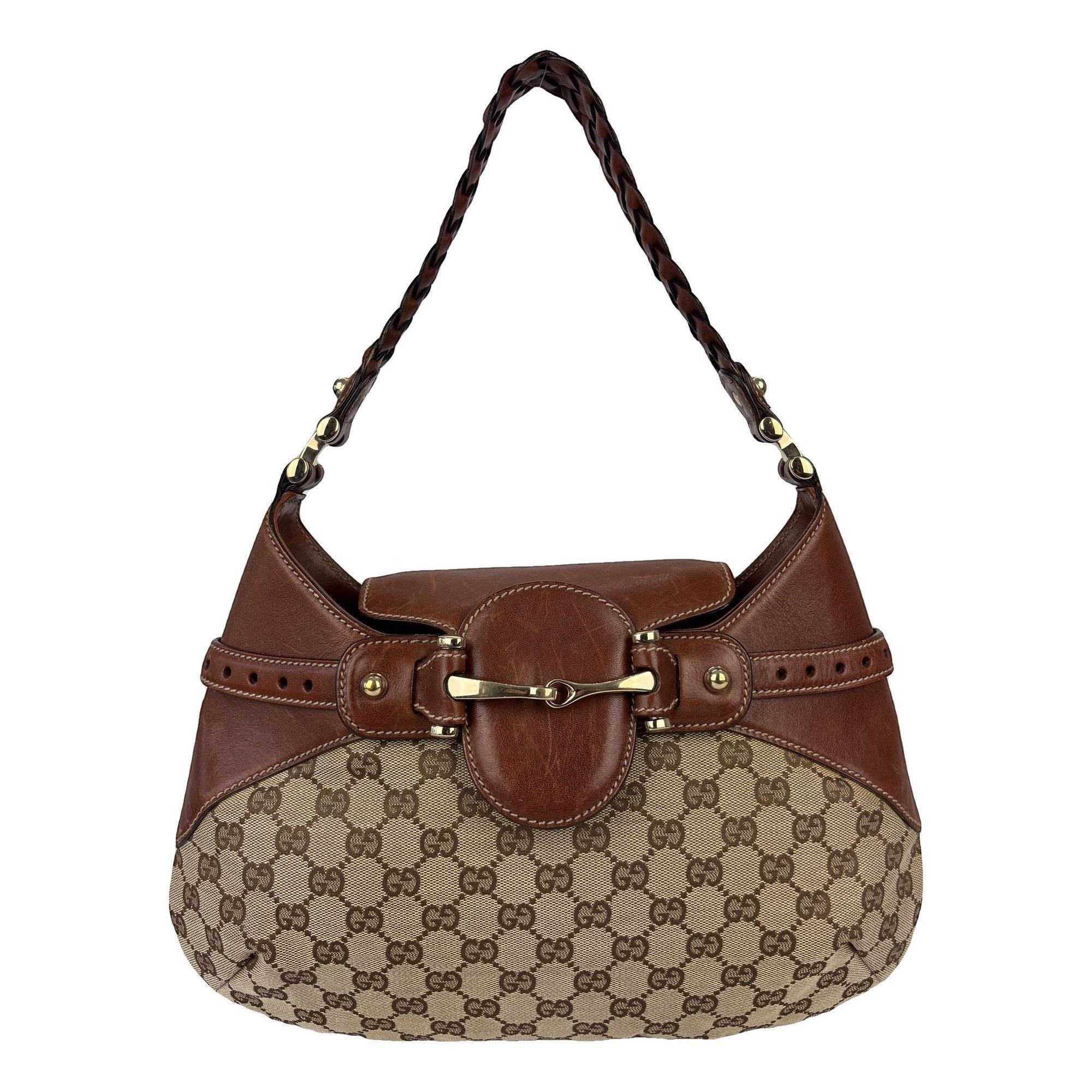 Horsebit 1955 cloth handbag
