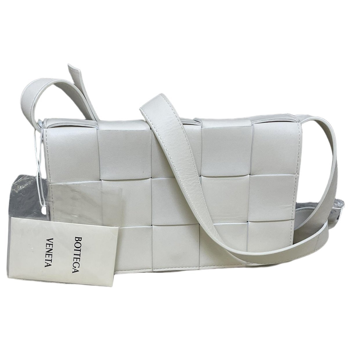 Cassette leather crossbody bag