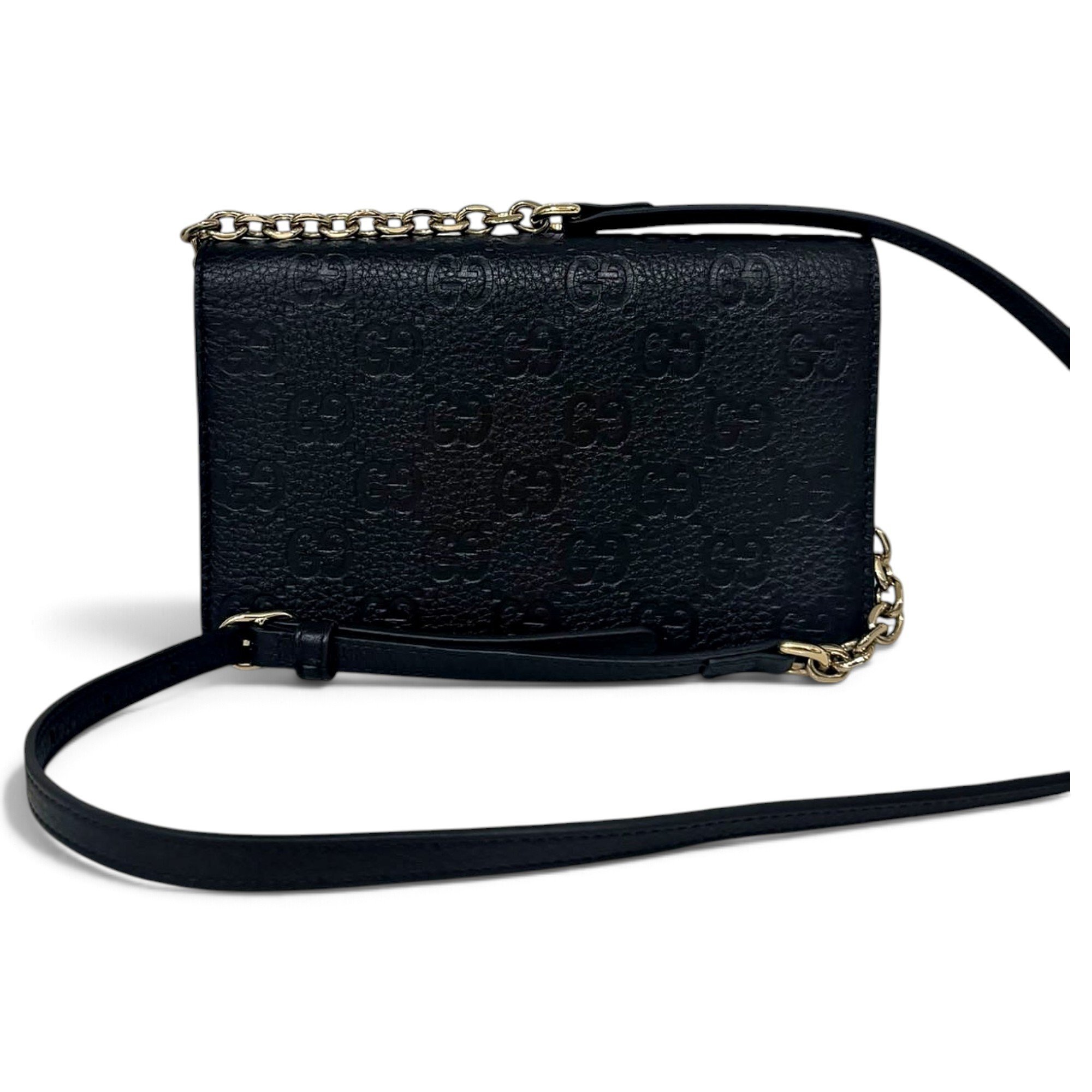 Leather crossbody bag