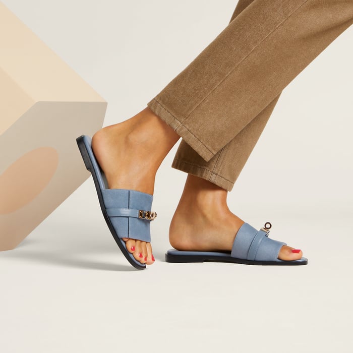 Bleu Grignon Sandalias Giulia