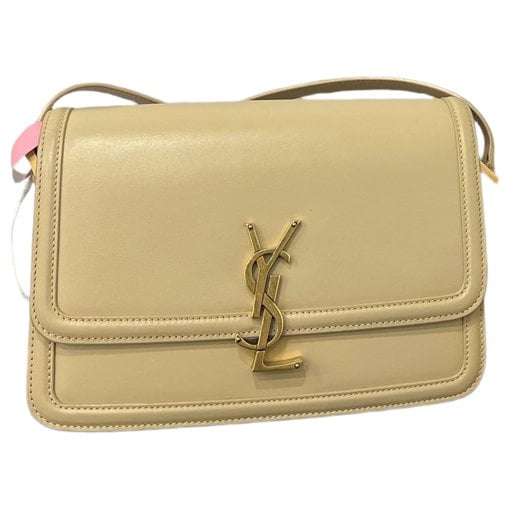 Solférino leather handbag