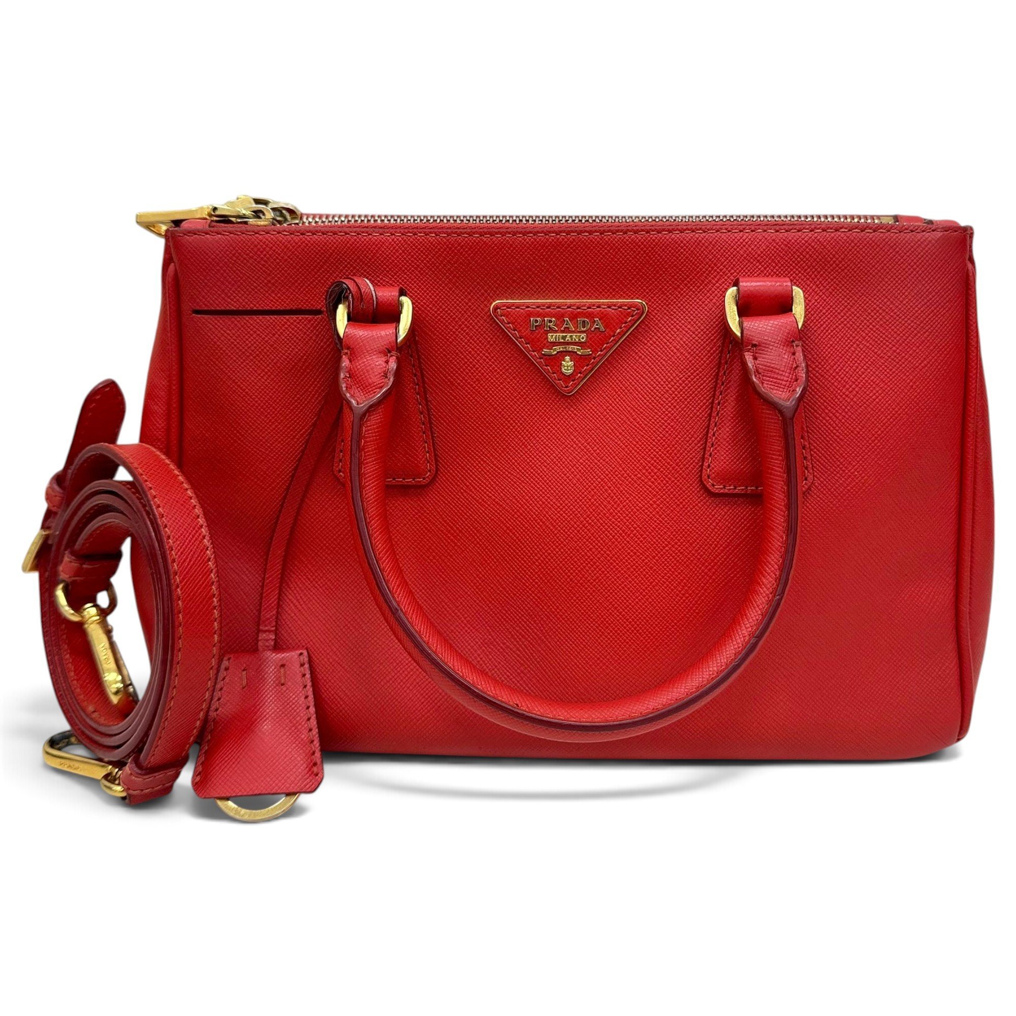 Galleria leather handbag