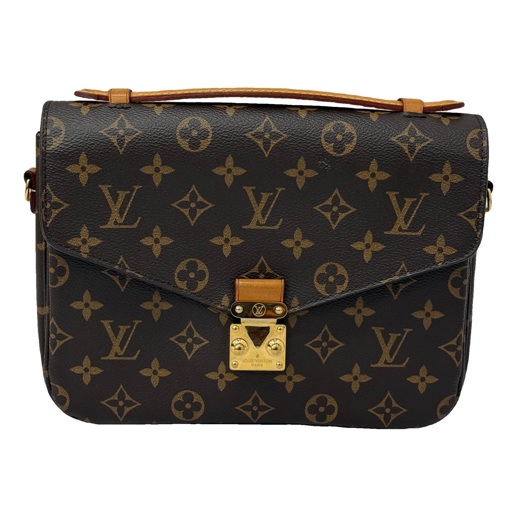 Metis leather handbag