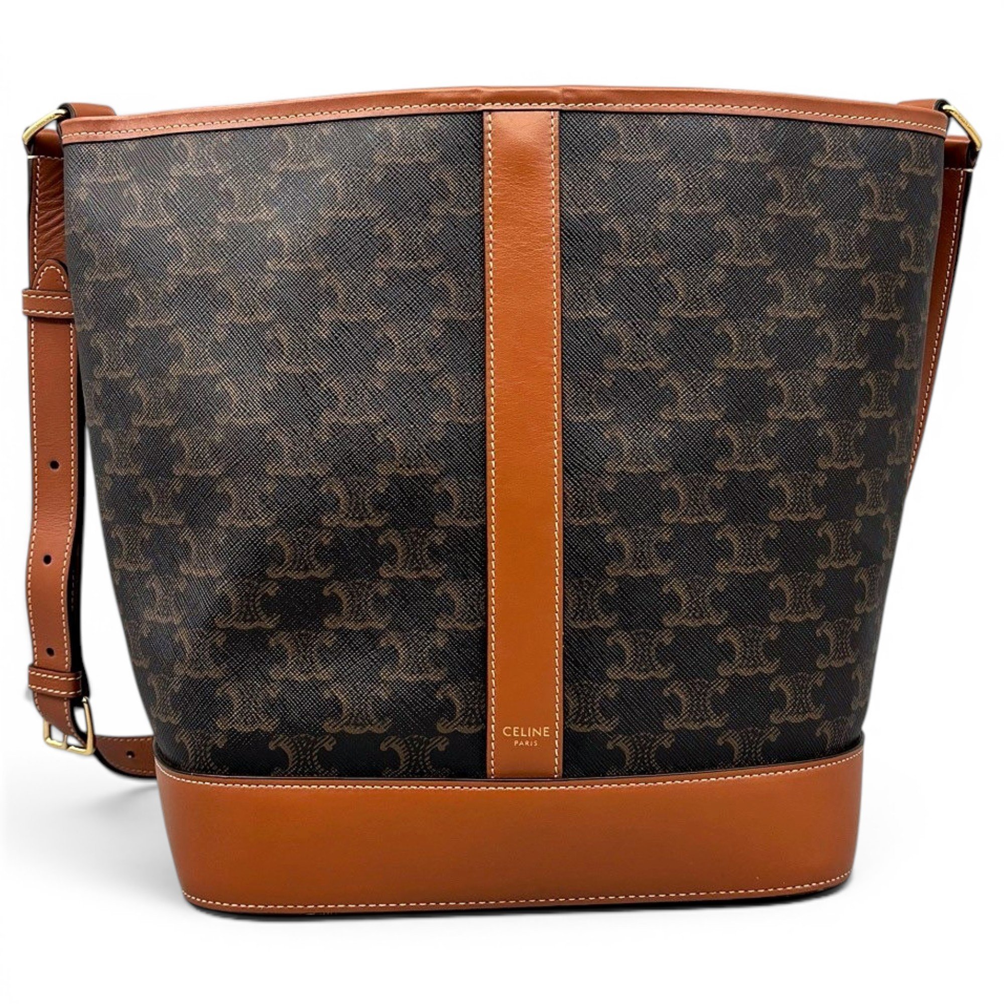 SAC SEAU leather handbag