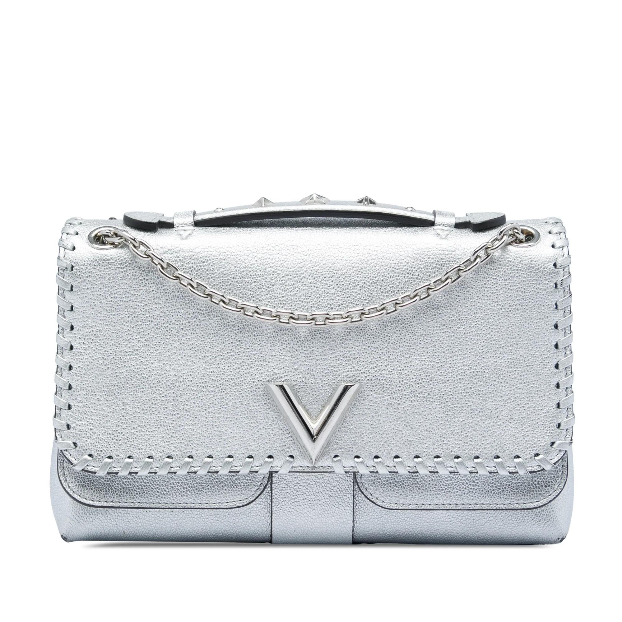 Chain bag pony-style calfskin handbag