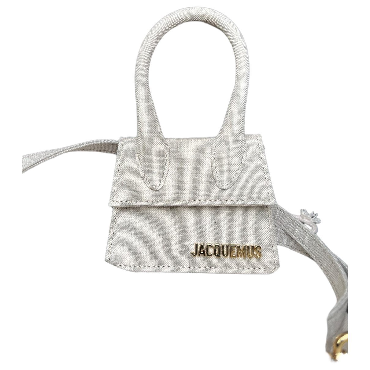 Jacquemus Le Chiquito Moyen linen handbag