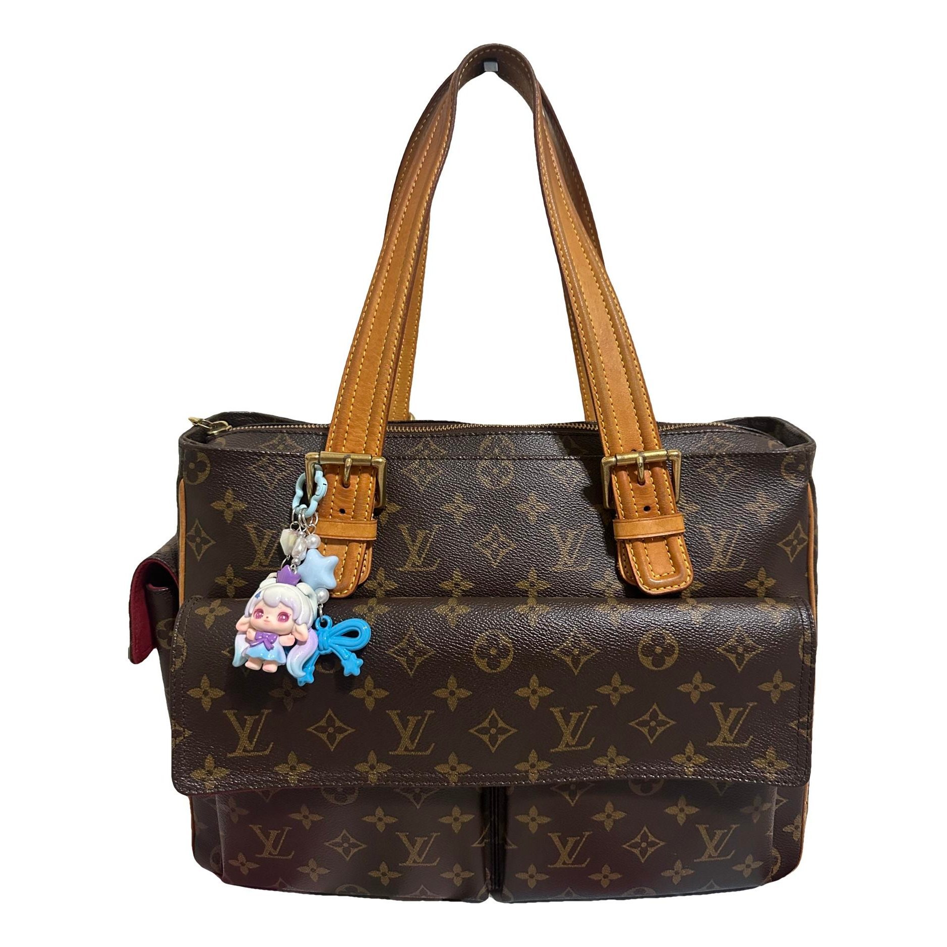 Multipli Cité leather handbag