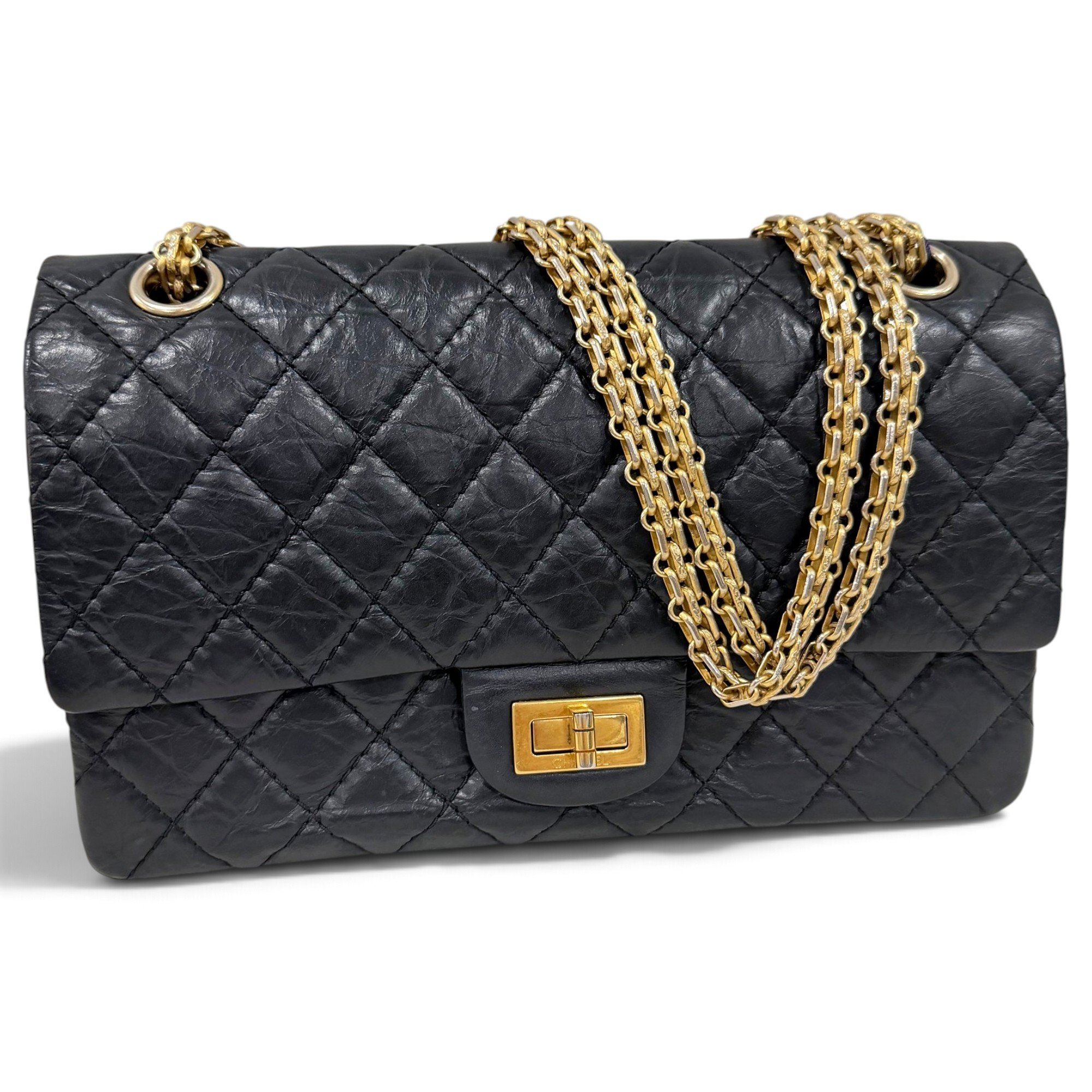 2.55 leather handbag