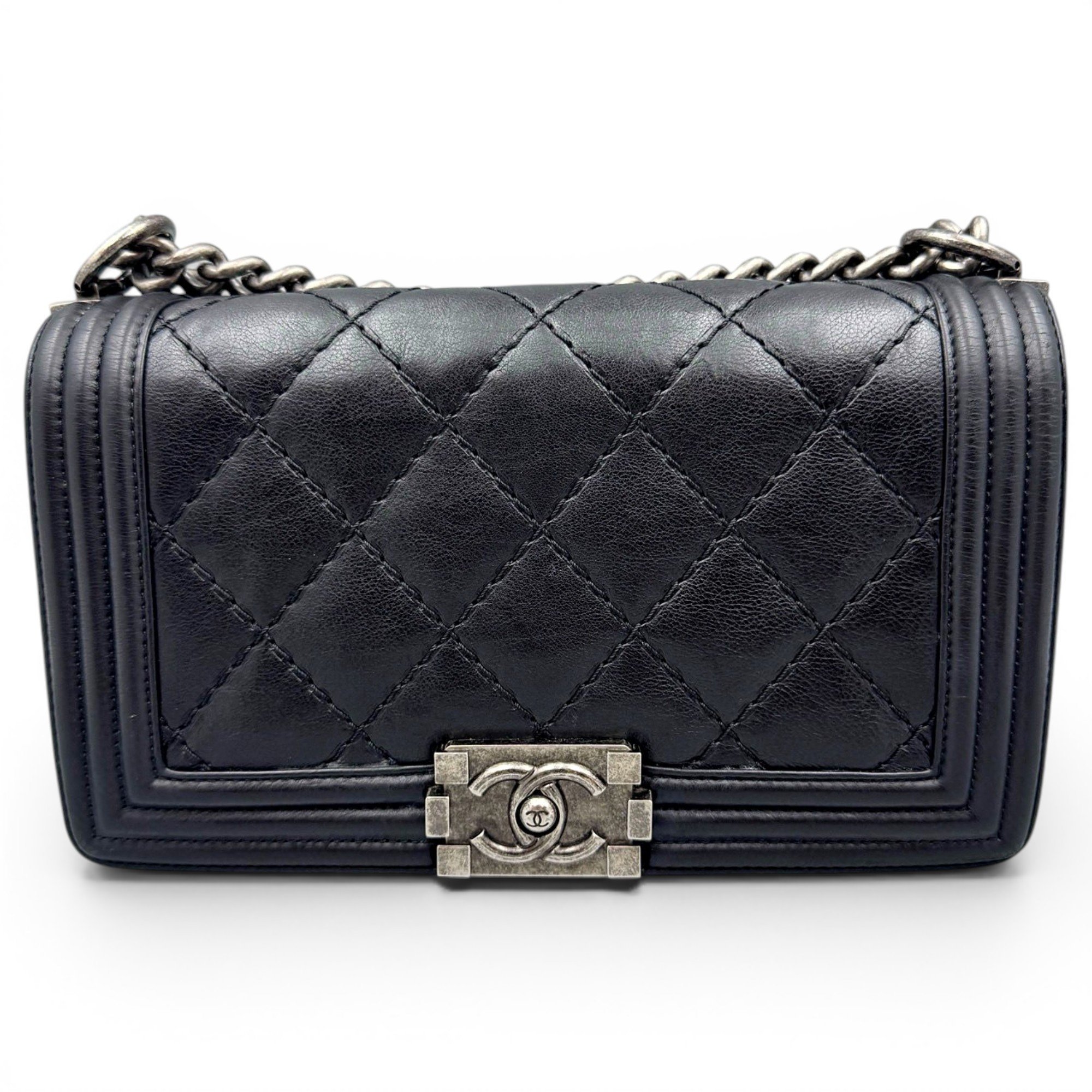 Boy leather handbag