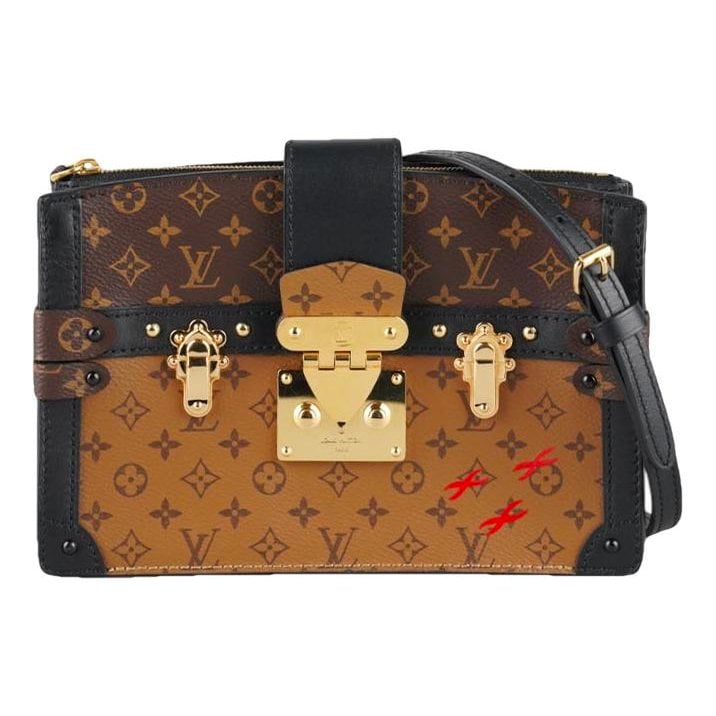 Pochette Trunk cloth crossbody bag