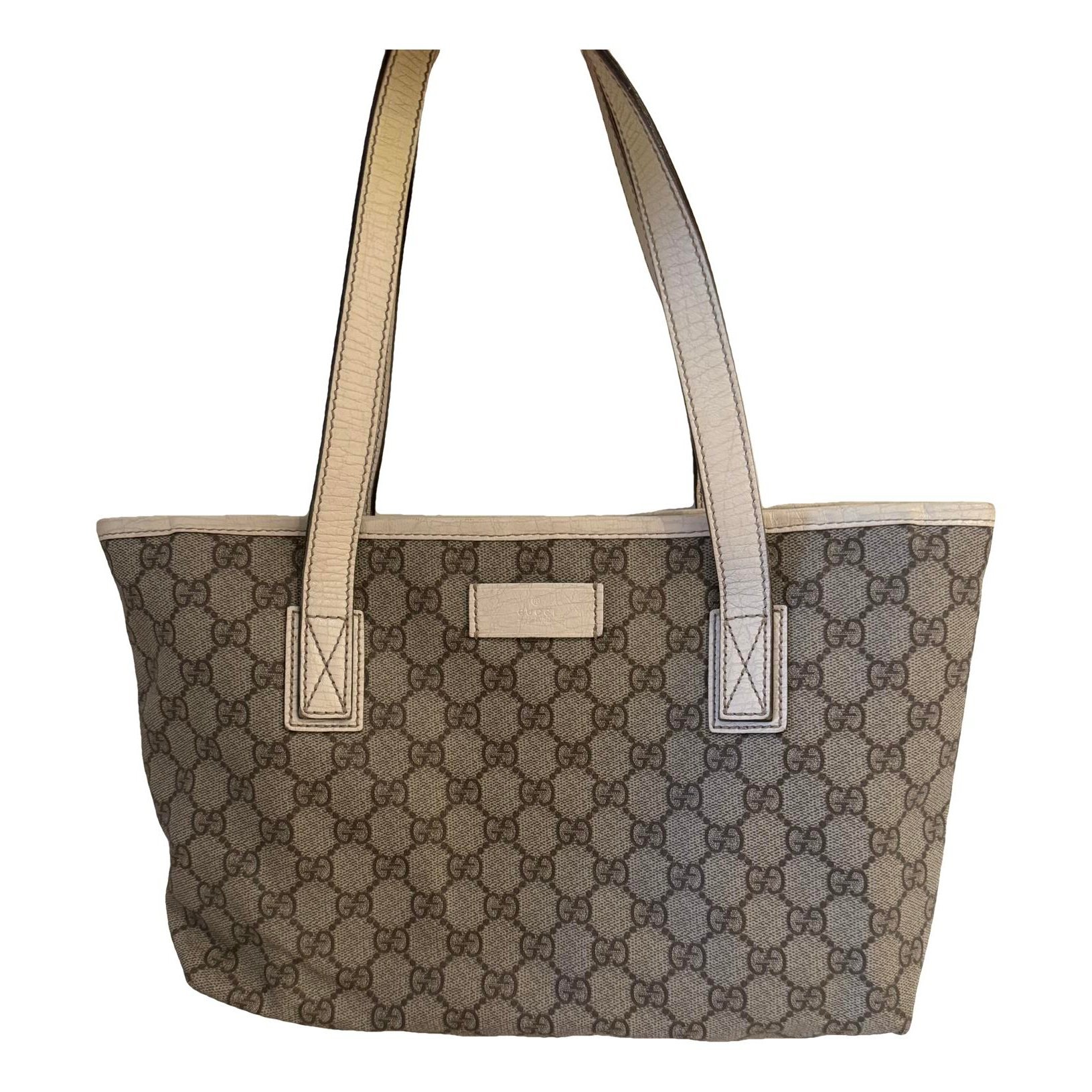 Patent leather handbag