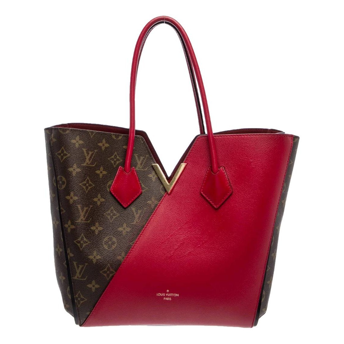 Kimono leather handbag