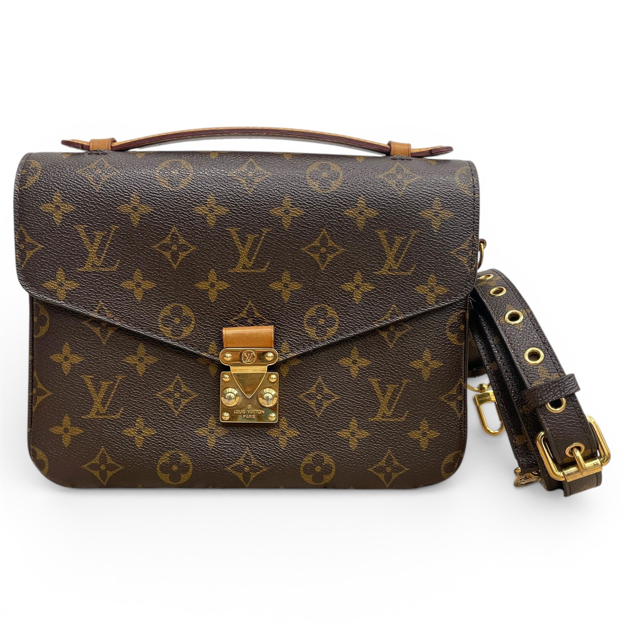 Metis leather handbag