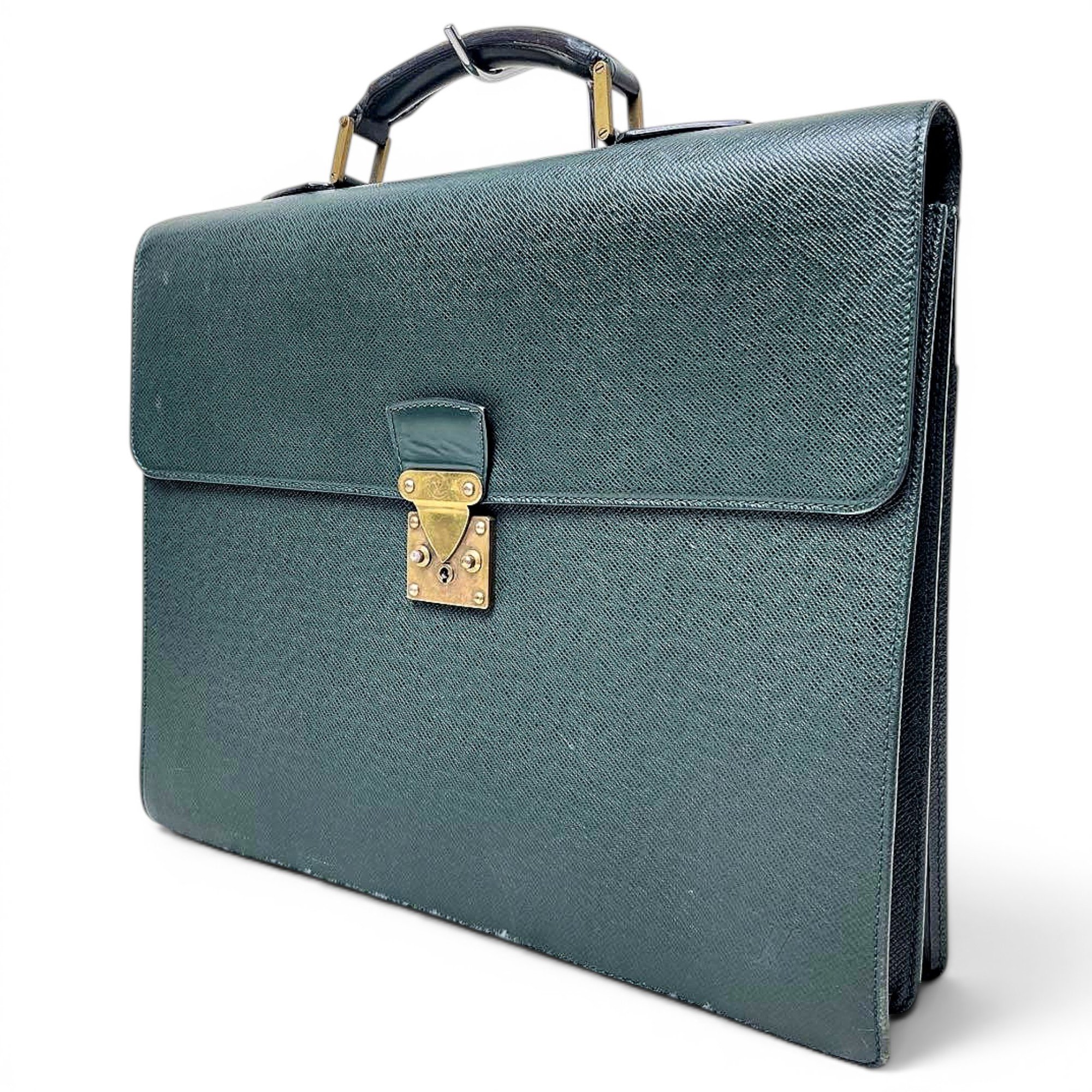 Serviette Ambassadeur leather clutch bag